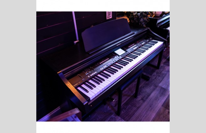 Used Technics SX-PR54 Satin Mahogany Digital Piano Complete Package (SN:KNMFA001223) - Image 4